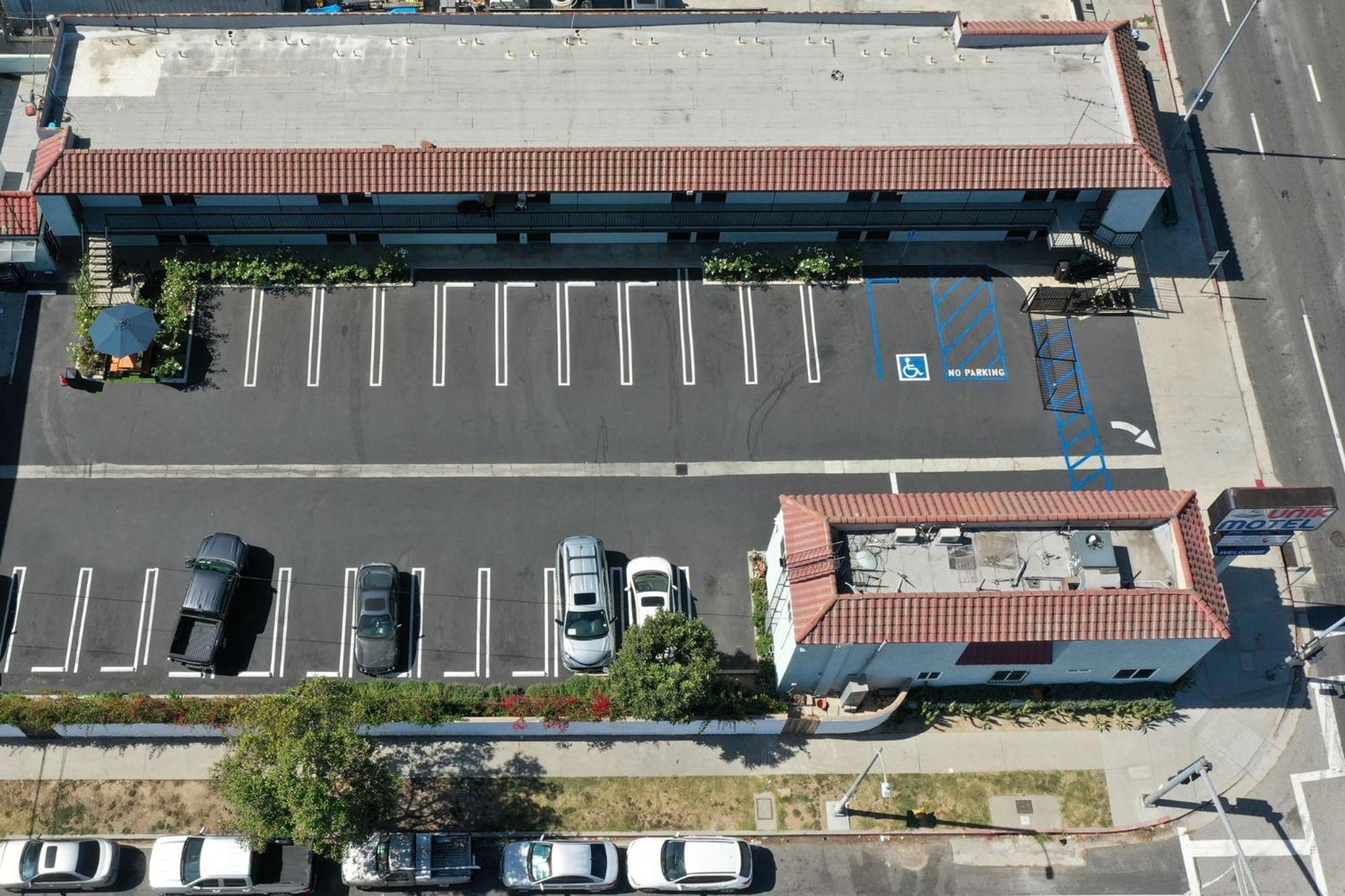 Unik Motel Los Angeles Exteriör bild