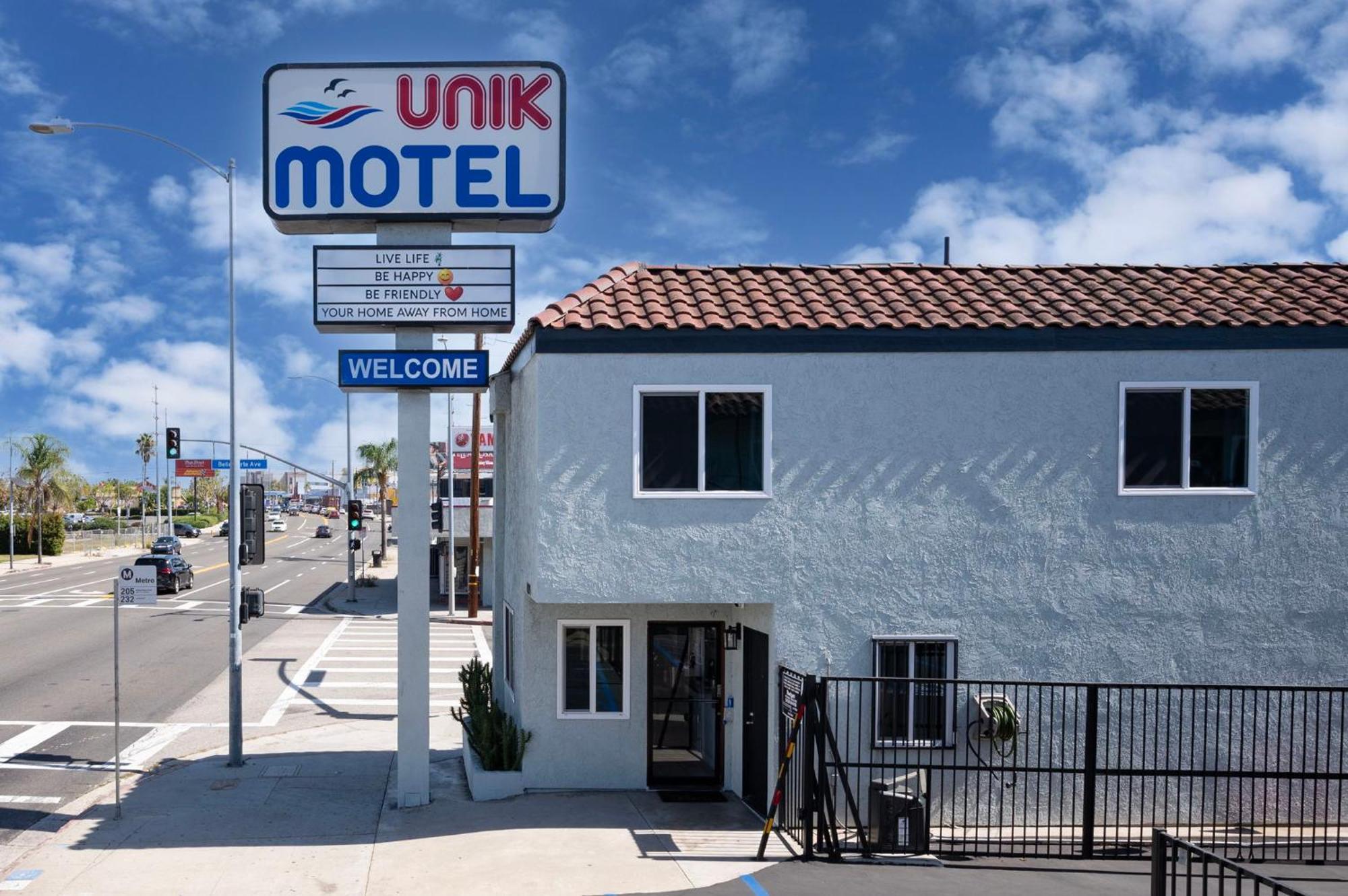 Unik Motel Los Angeles Exteriör bild