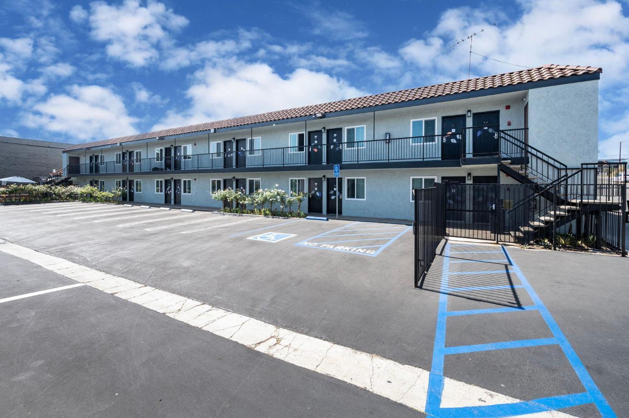 Unik Motel Los Angeles Exteriör bild